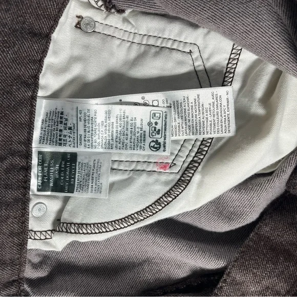 Levi's 505 Men’s pants Brown size 36X32 soft comfortable - Picture 8 of 14